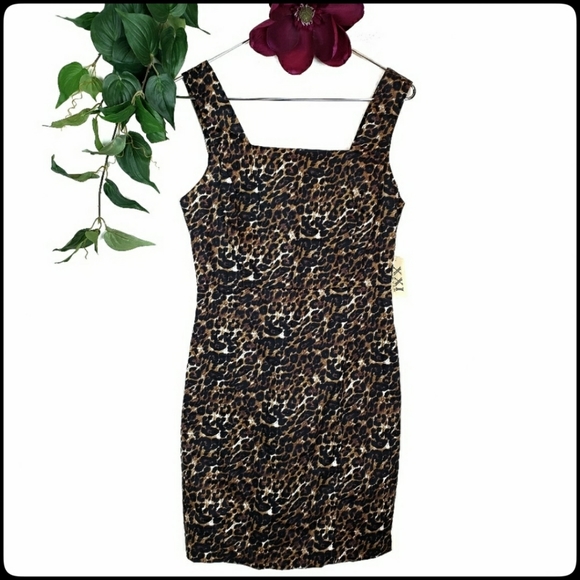 Forever 21 Dresses & Skirts - NWT Forever 21 Leopard Print Mini Dress Medium